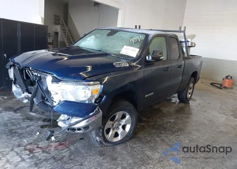 2022 Ram 1500 Big Horn/Lone Star z USA, uszkodzony, nr VIN 1C6SRFBTXNN134167